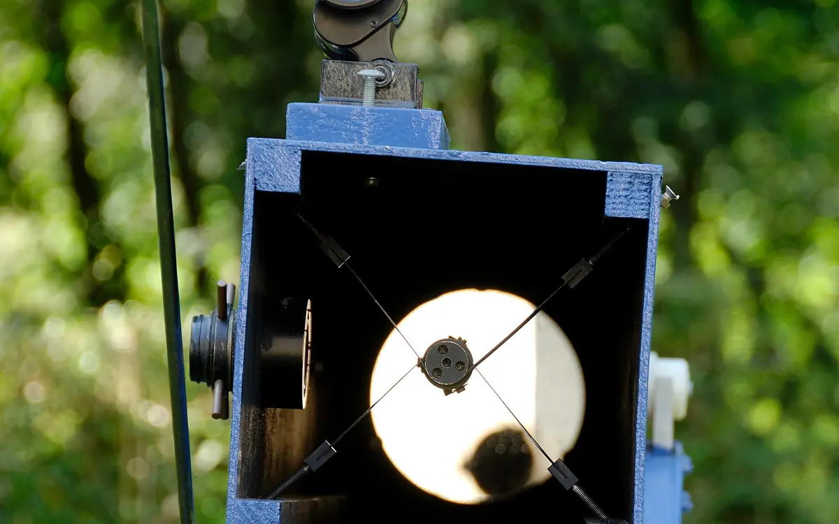 A 150 mm reflecting telescope