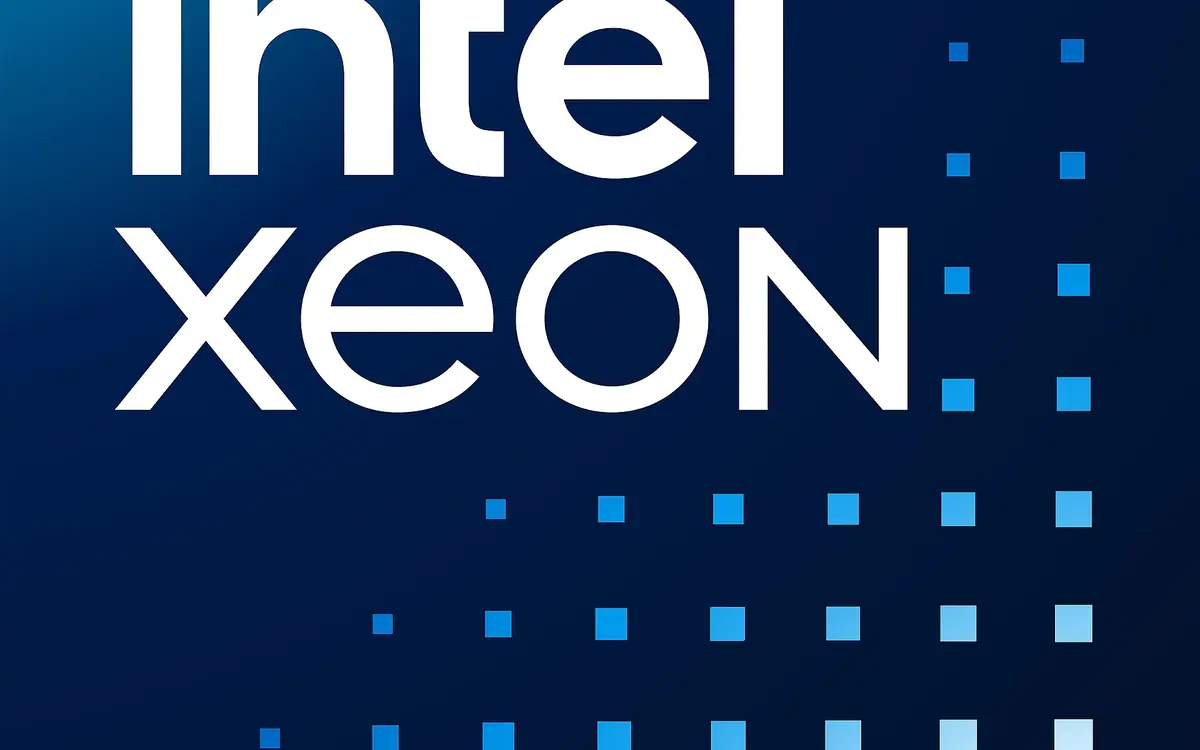 Intel Xeon badge (illustrative image)