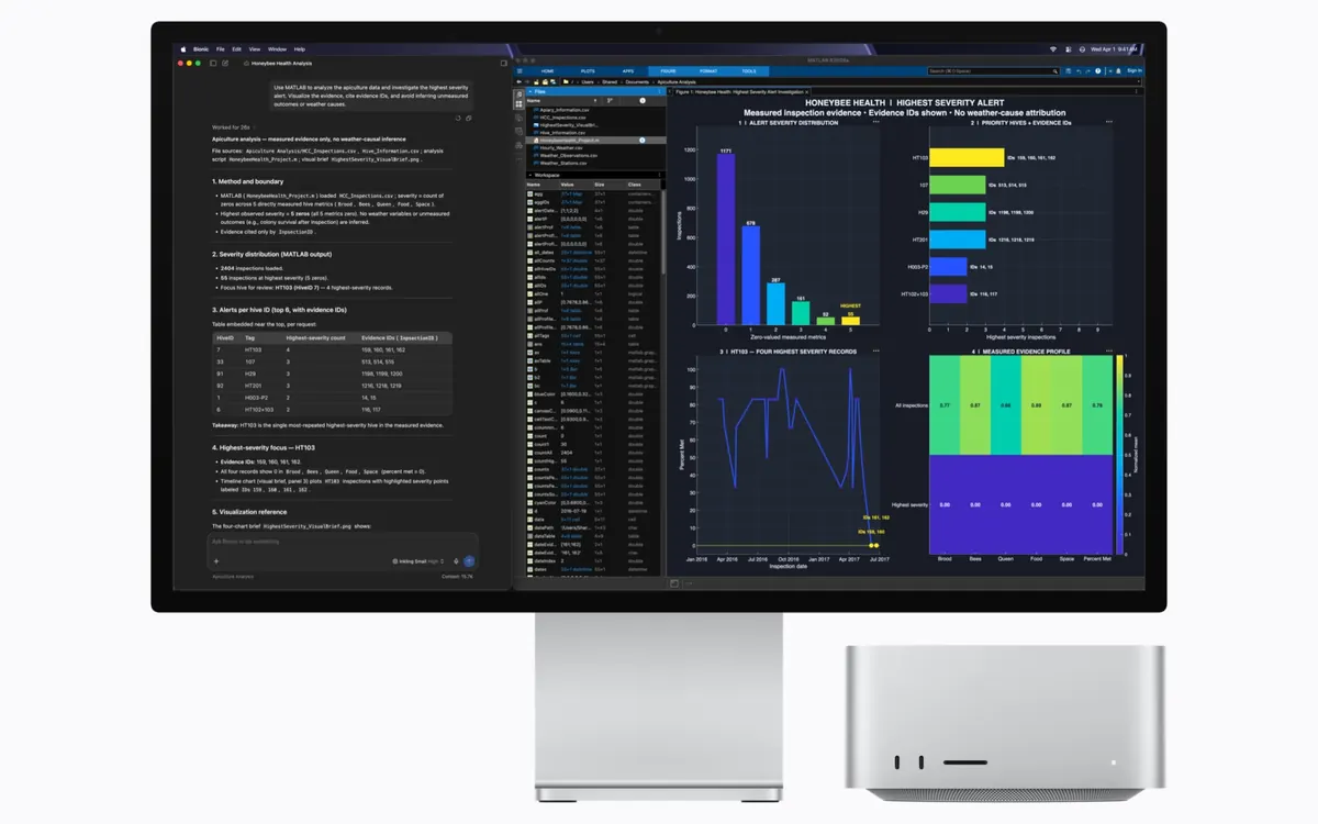 Apple Mac Studio с дисплеем Studio Display (пресс-фото Apple)