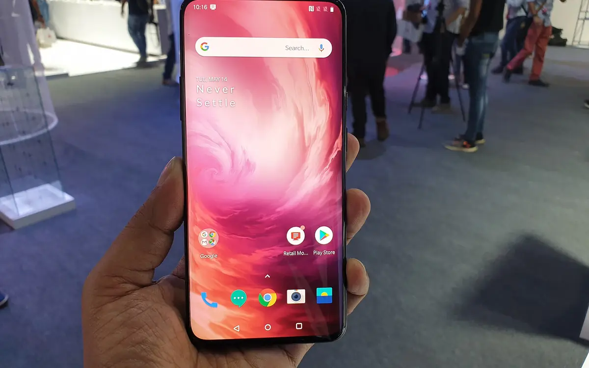 An earlier OnePlus smartphone (illustrative photo)