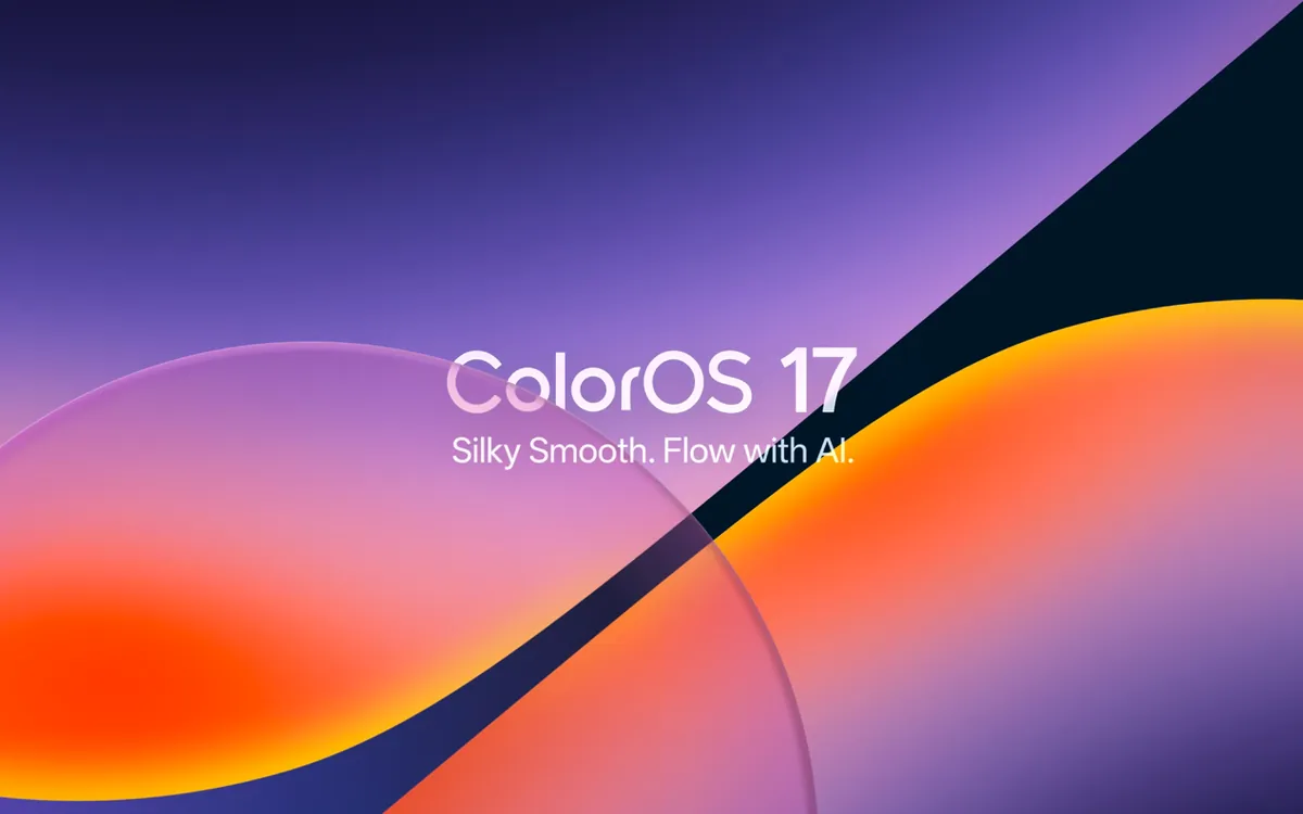 OPPO ColorOS 17 Living Flow Design interface with fluid motion and translucent UI elements
