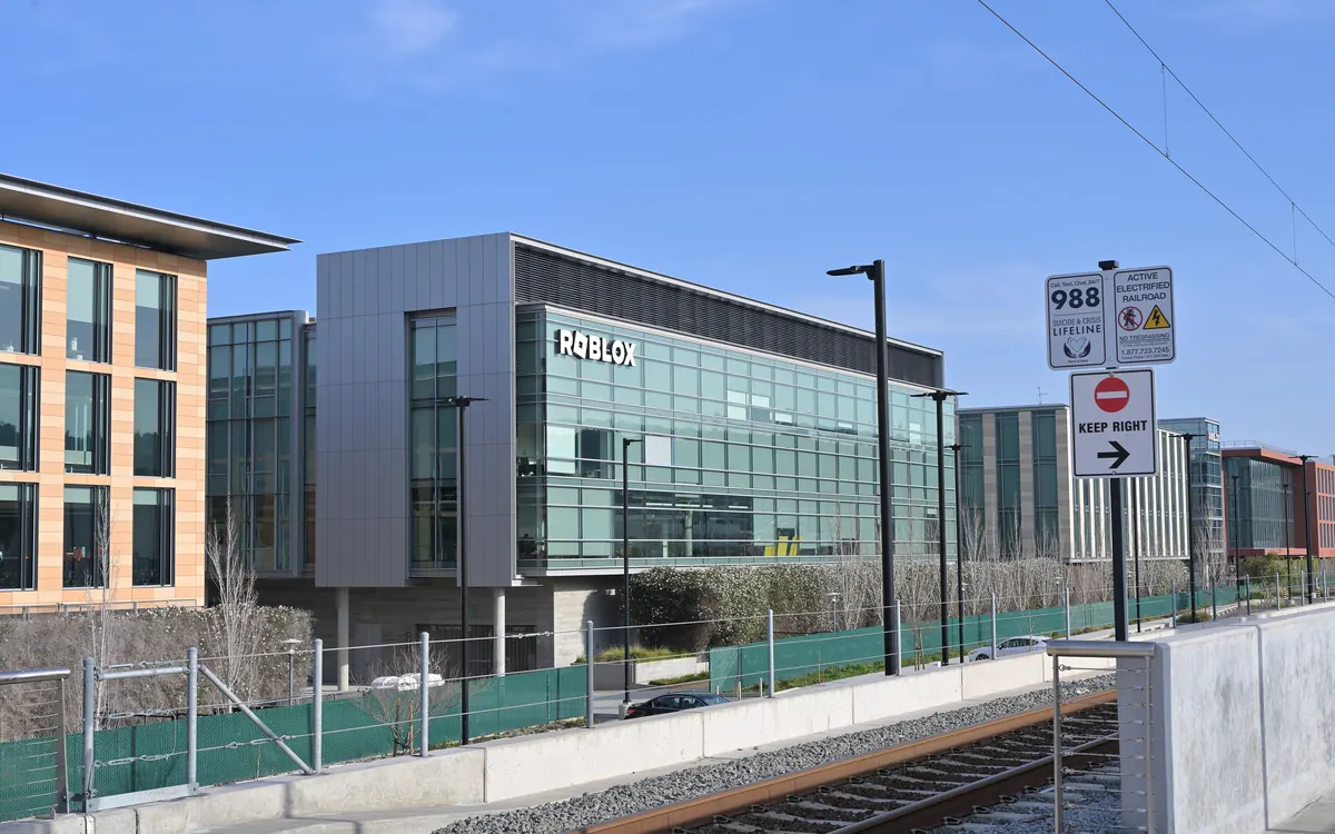 Roblox office building in San Mateo, California (illustrative photo)