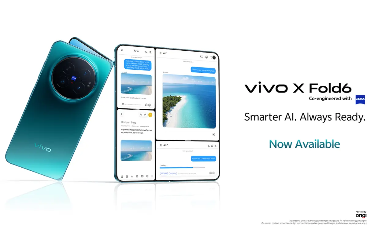 vivo X Fold6 foldable smartphone