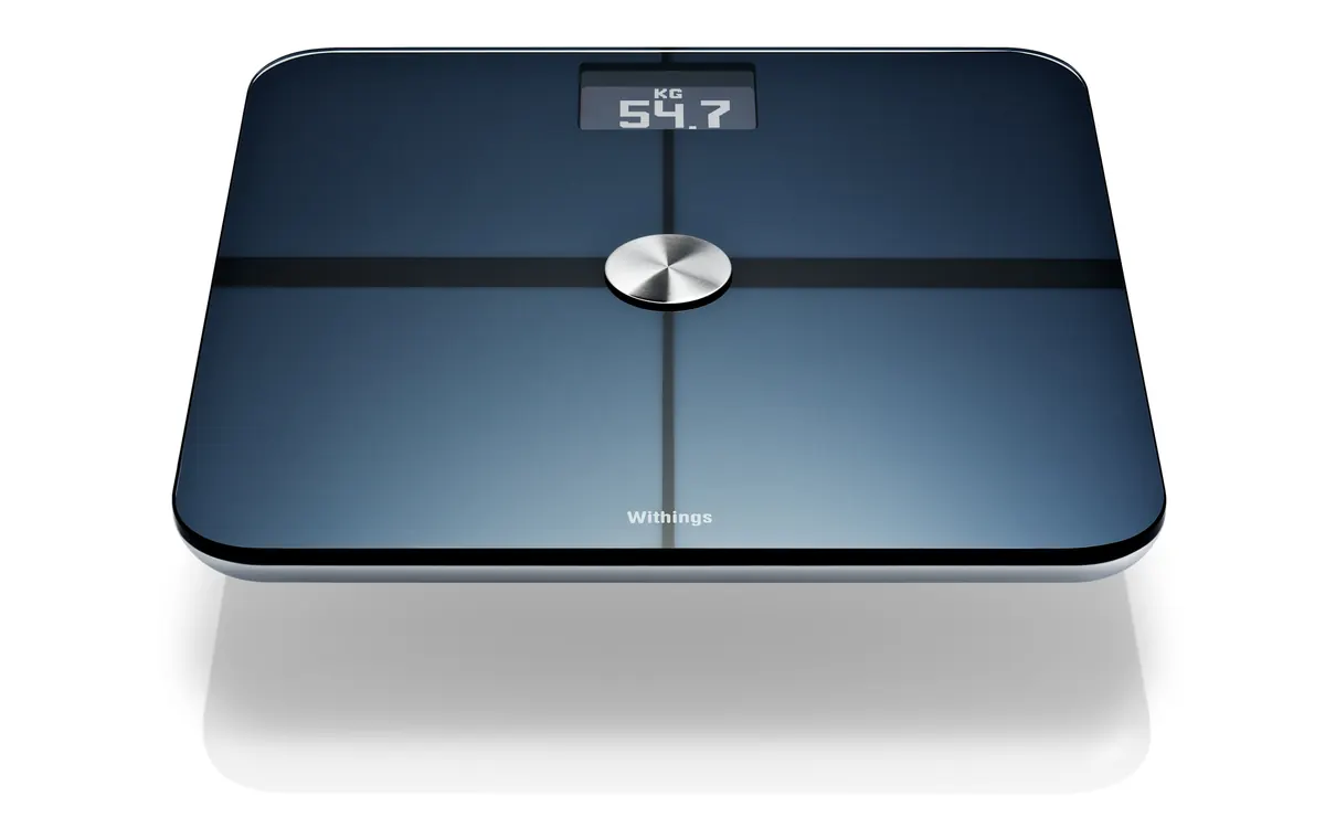 Withings Body Scale smart scale (illustrative photo of an older Withings model)
